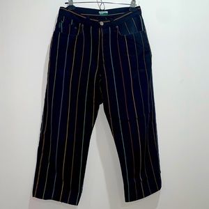 Paul Smith London striped cropped pants